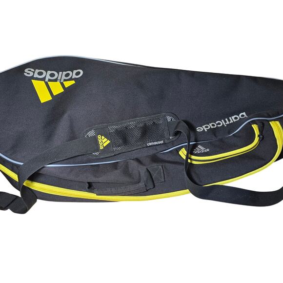 Adidas Baseball Softball Gear Bag - Unisex Black/Yellow/White Excellent Cond. - Picture 8 of 9